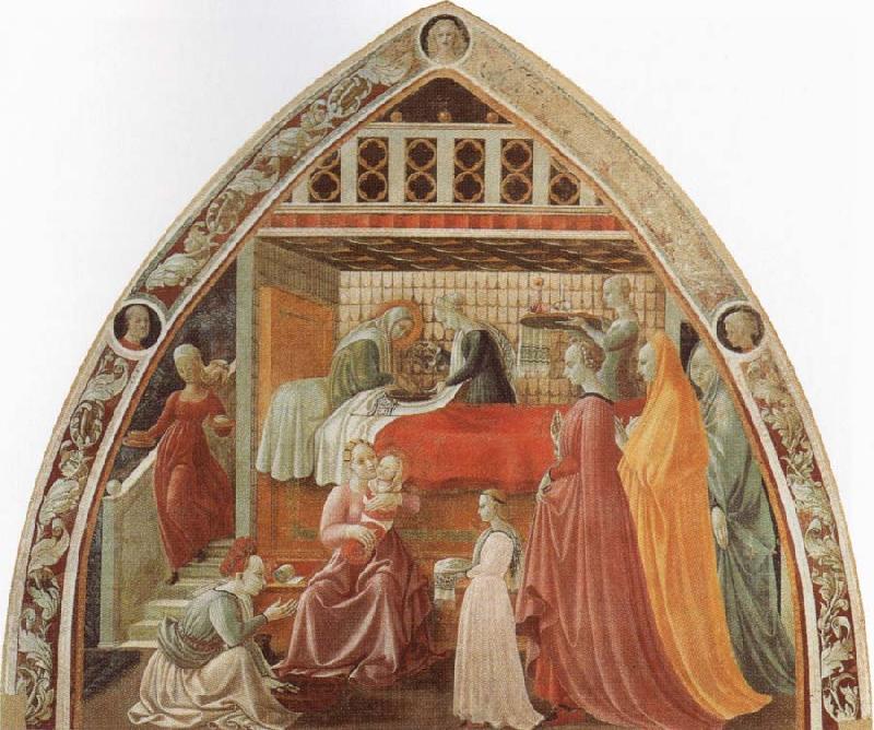 UCCELLO, Paolo Birth of the Virgin